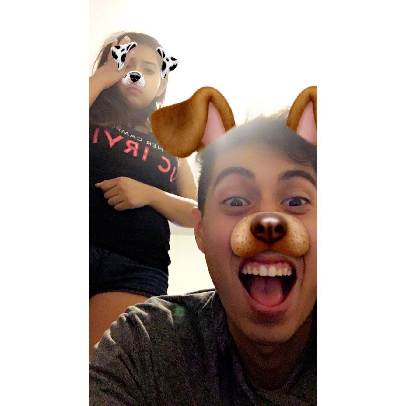 this filter was the vibe at the time