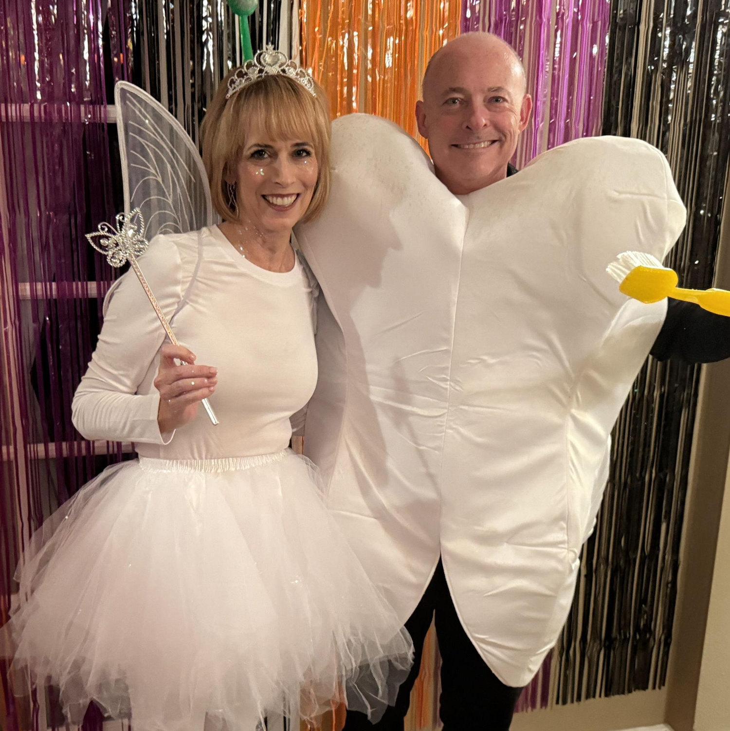 Tooth fairy and tooth costumes