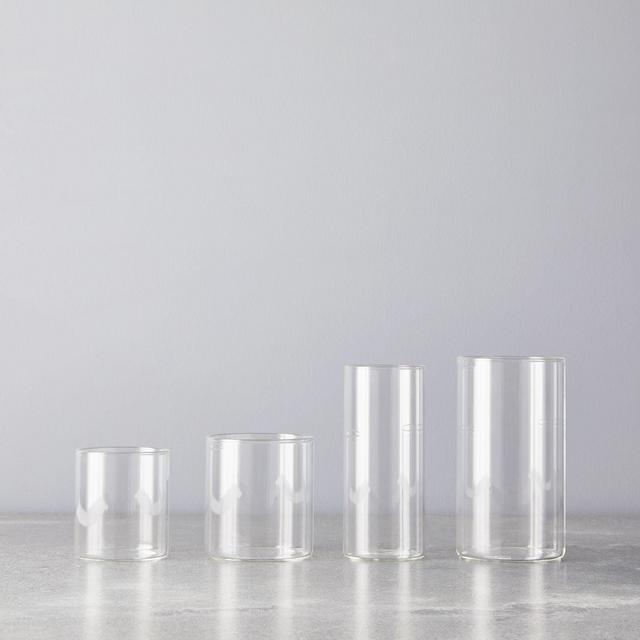 Simple Glass Tumblers (Set of 6)