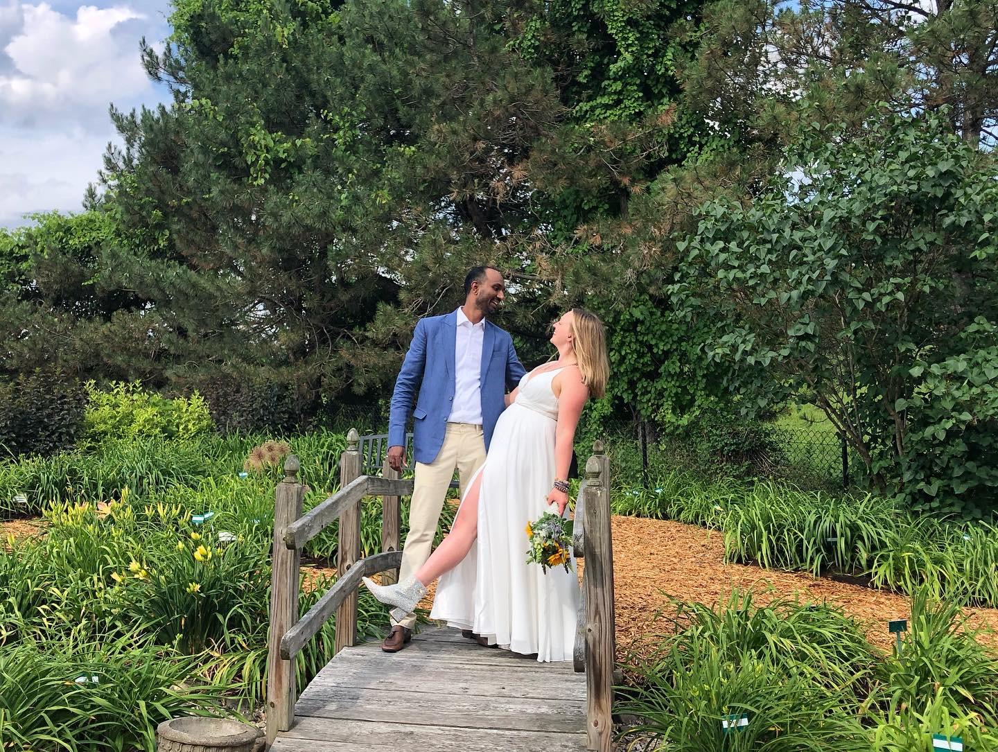 Our legal wedding on July 2, 2022.