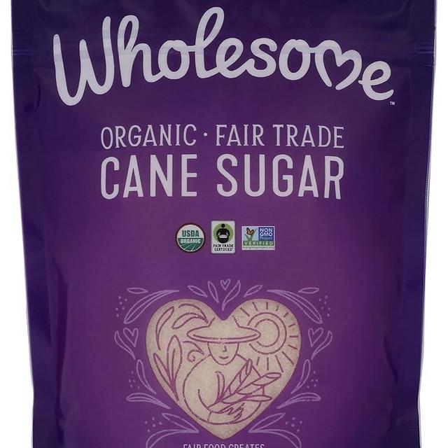Wholesome Organic Cane Sugar, USDA Certified Organic, Fair Trade Certified, Gluten Free & Non-GMO, 16 Oz (Pack of 1)