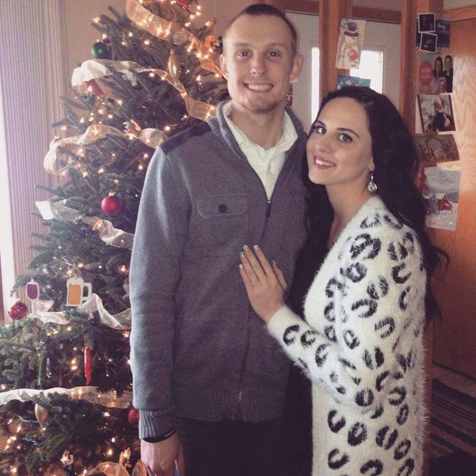 This photo was taken right after we announced we were pregnant with Braxton!