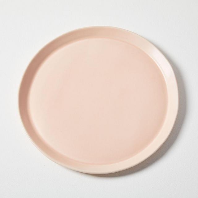 Paper + Clay Circle Serving Tray, Peach