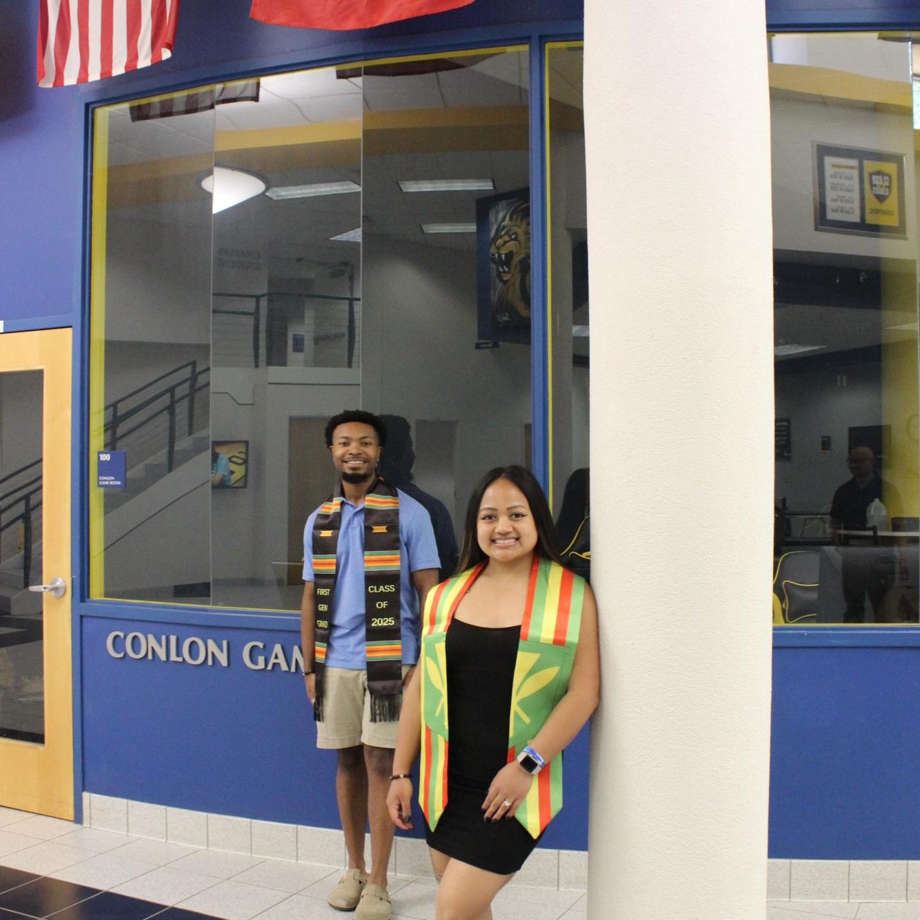 May 2025. Graduation photos in the spot we first met!