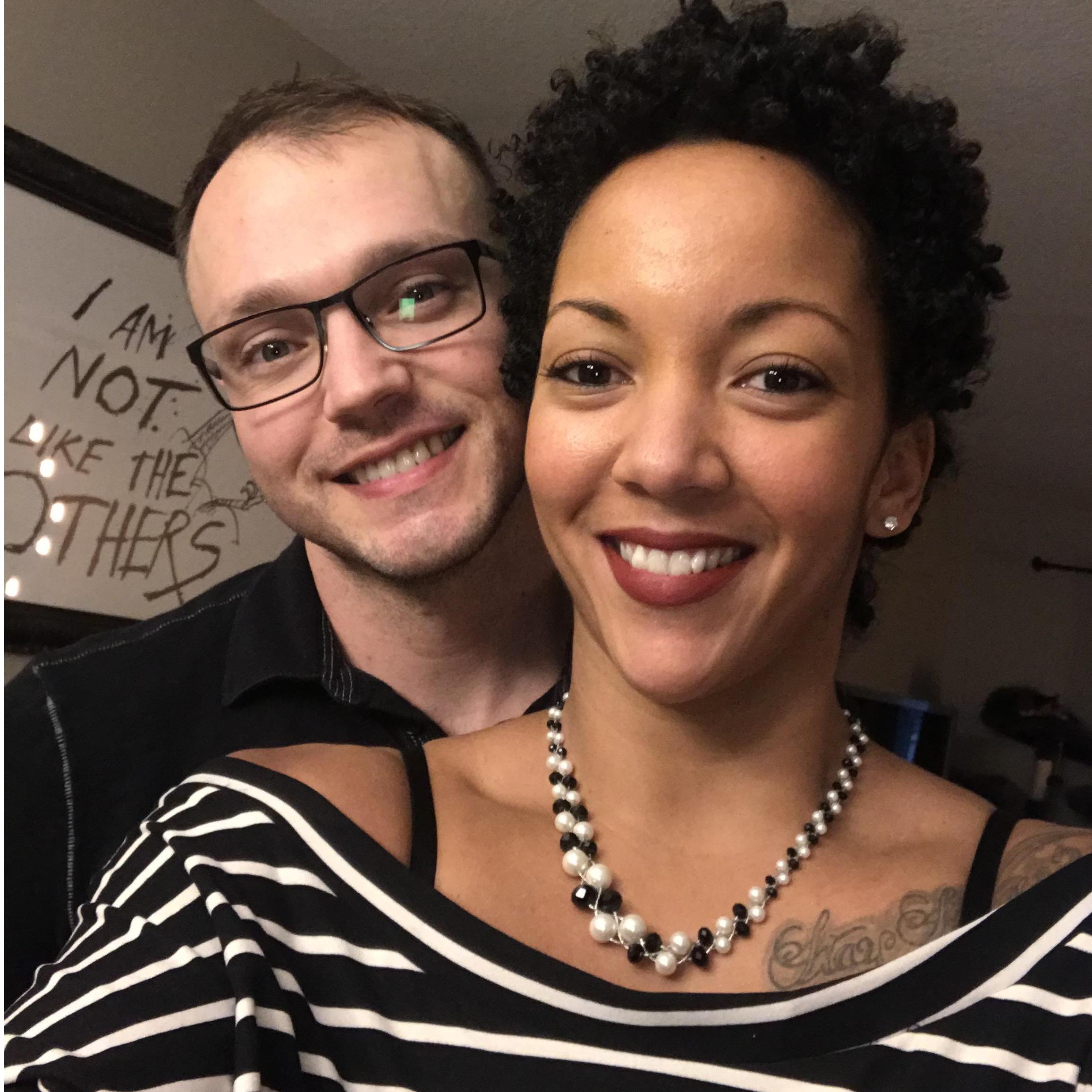 One of our many date nights!
