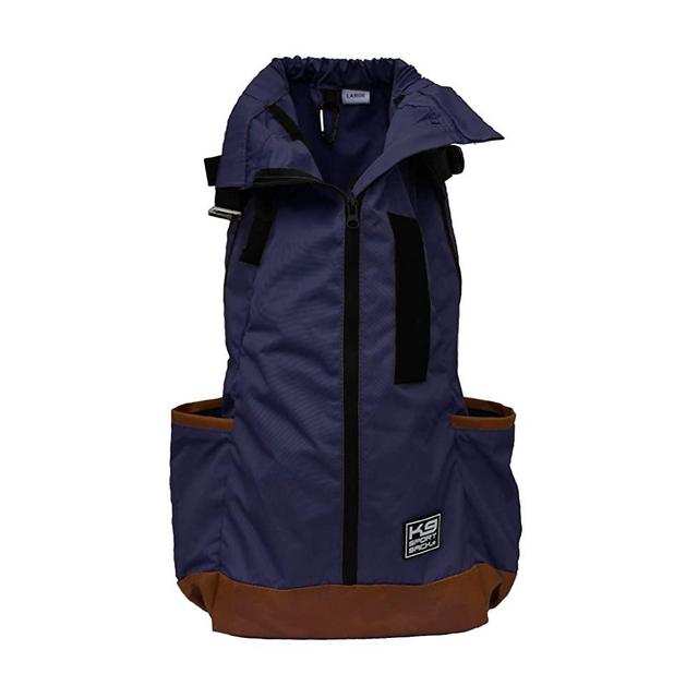 K9 Sport Sack | Dog Carrier Adjustable Backpack (Small, Urban 2.0 - Navy)