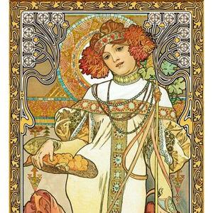 Four Seasons: Autumn Stretched Poster Print