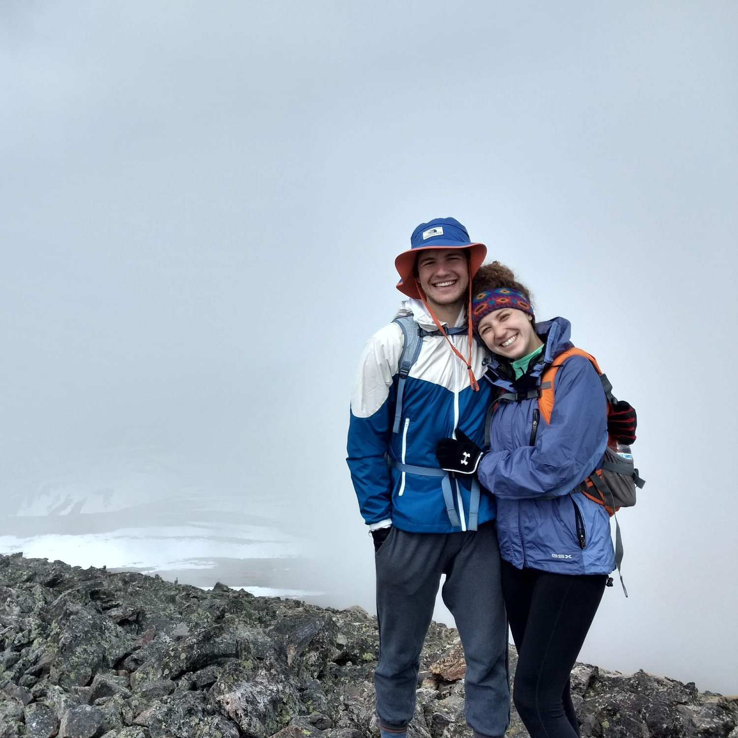 Our first mountain together (Hallett Peak-Colorado). More to come :)
