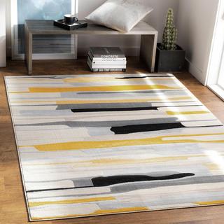 City Abstract Area Rug