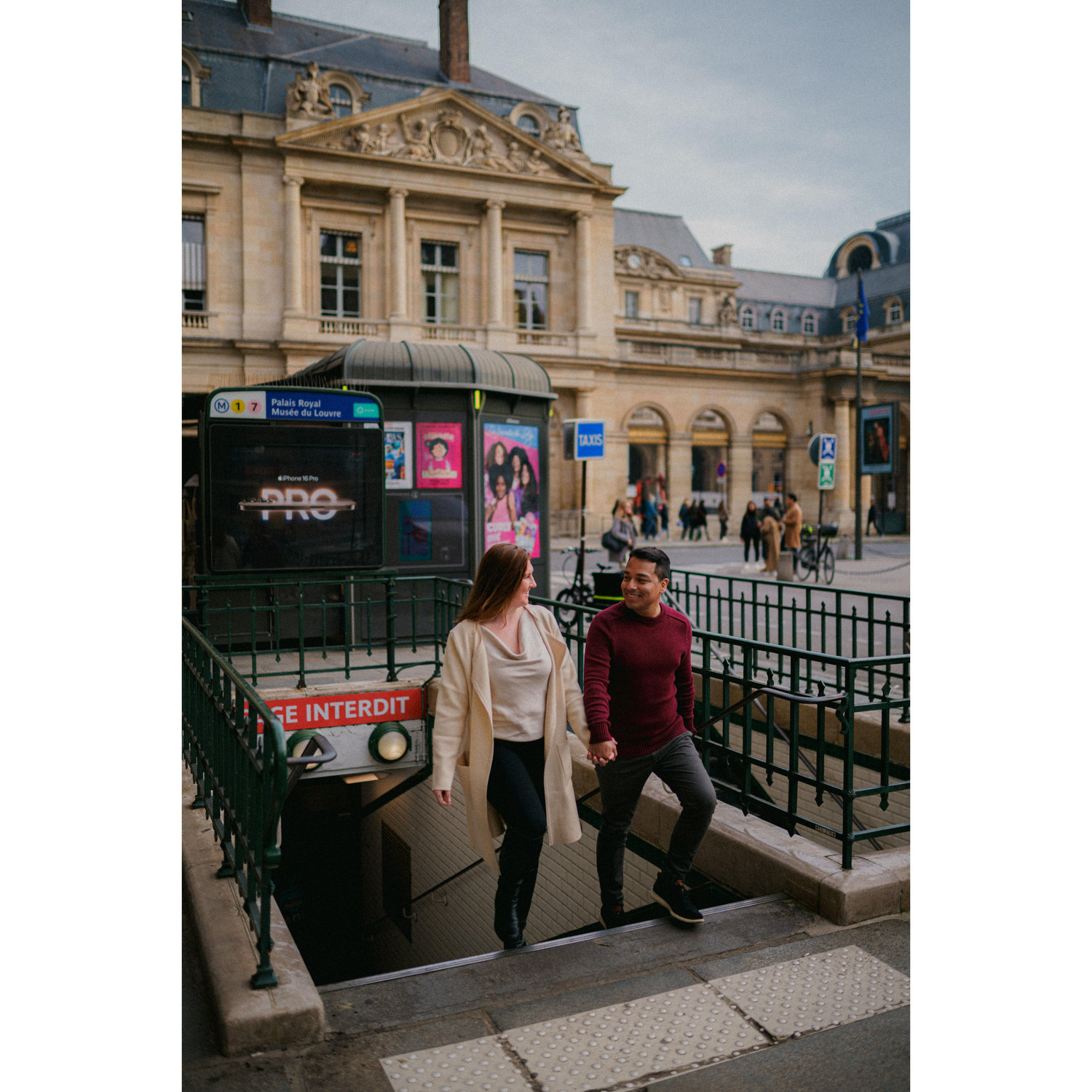 Celebrating our 5 year anniversary in Paris!