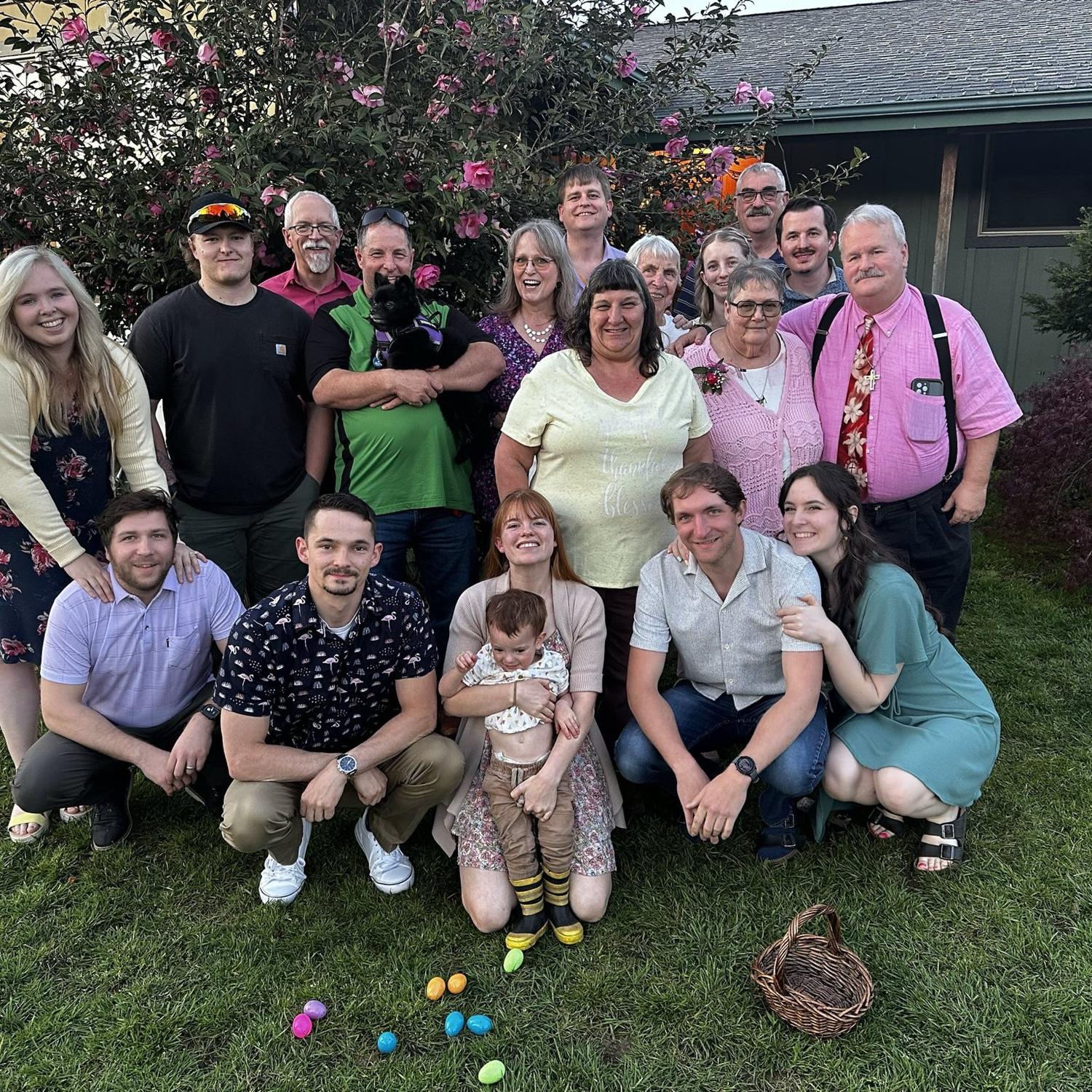 Easter with the Wood family