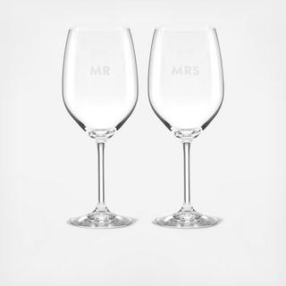 Darling Point Wine Glass, Set of 2