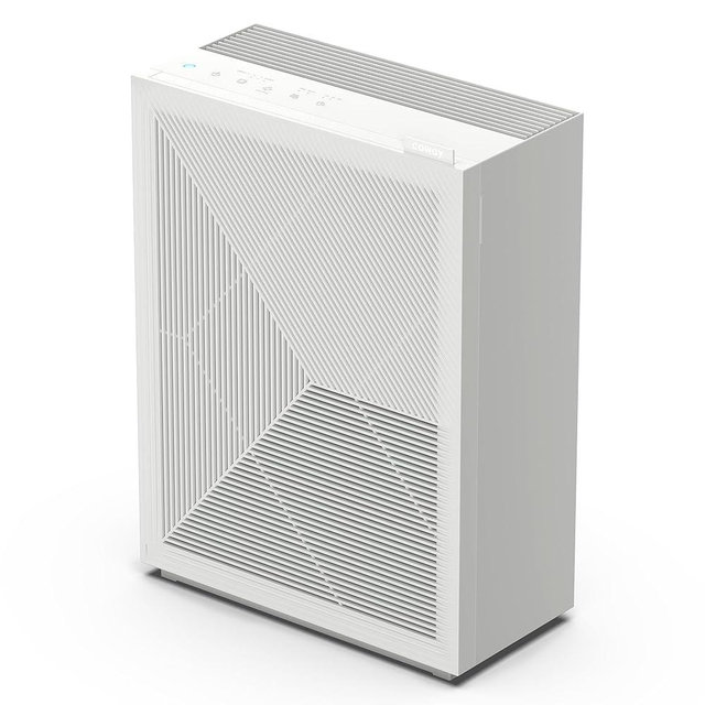 COWAY Air Purifiers for Home Bedroom up to 1,035ft² with Washable Filter, Ordor Filter, & HEPA Filter for Smoke, Pollen, Dander, with Air Quality Monitor, Auto Mode, 3yr Warranty, 160, White