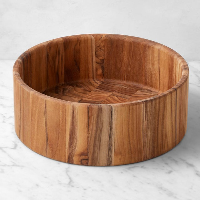 Teak Salad Bowl, 15"