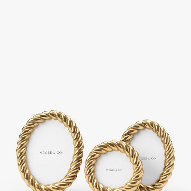 Gilded Rope Frame (Medium)