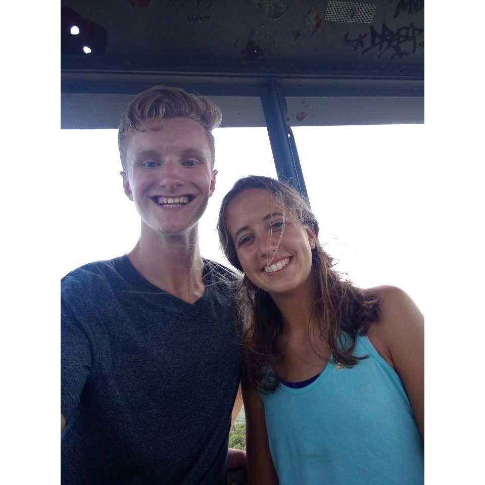 Our first date at Mt. Beacon