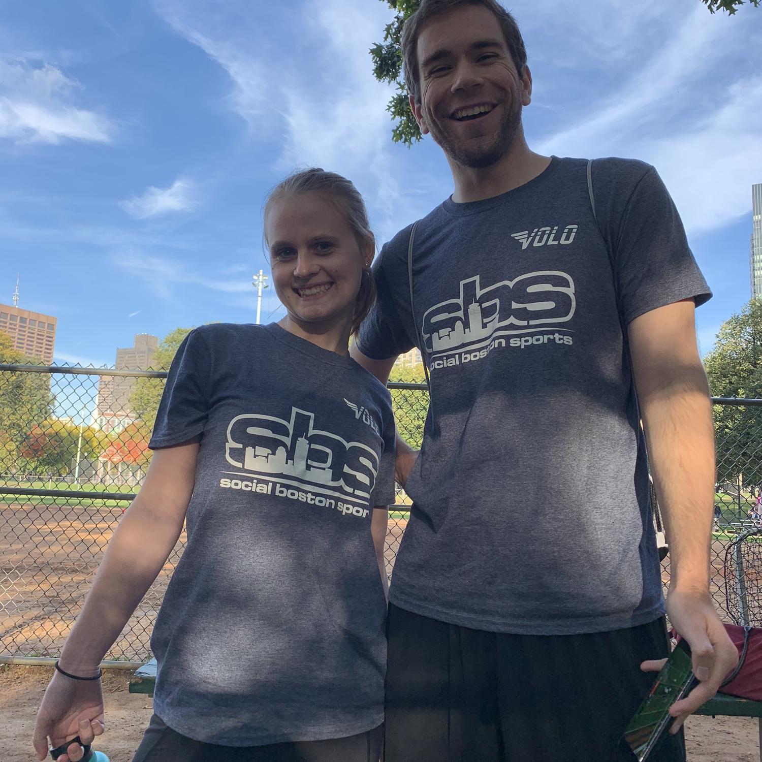 In Fall 2019, Juliet and Jon joined "the Blueberries" kickball team for their first season! Kickball has brought Juliet and Jon the best friends and community that make Boston feel like home.