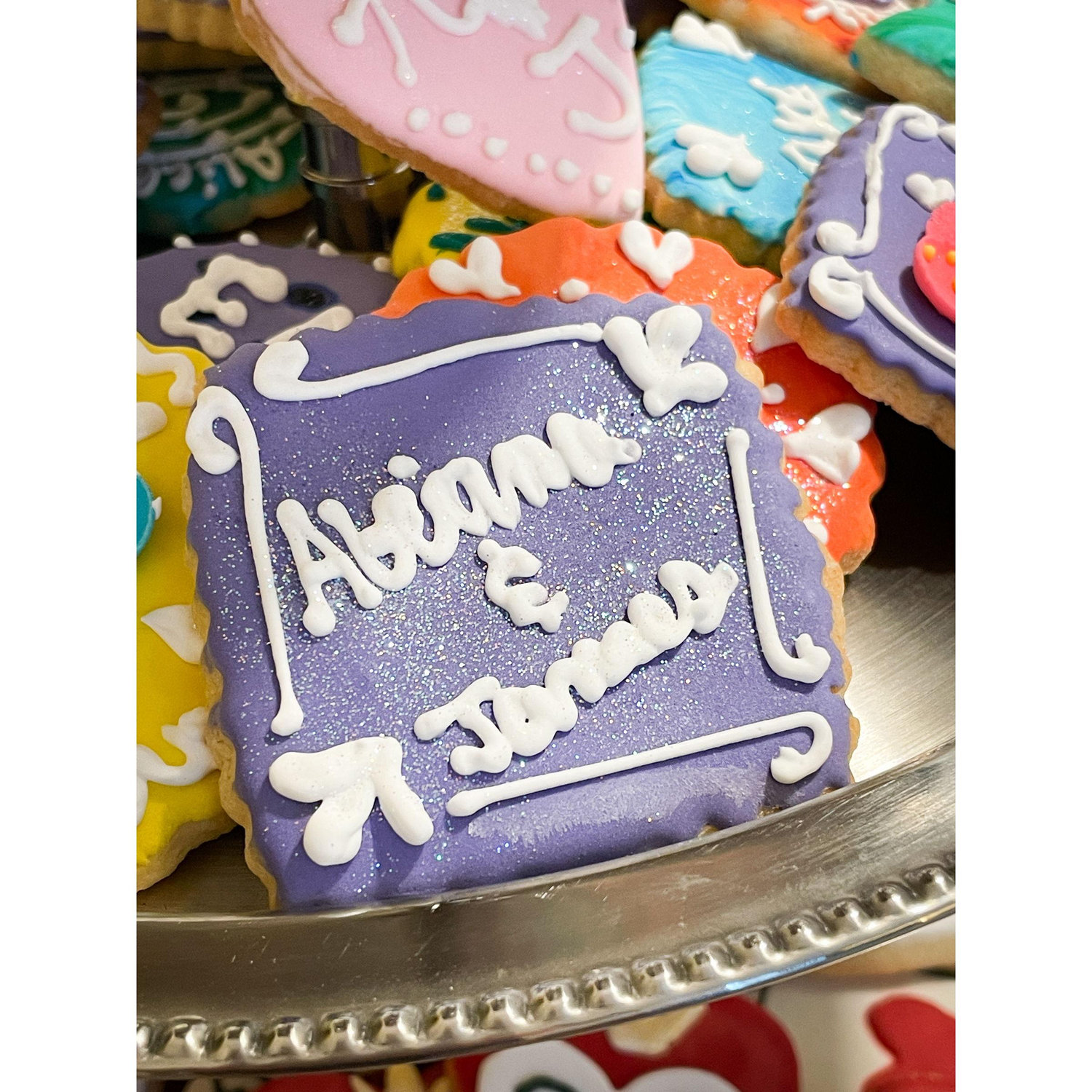 One of the personalized cookies that captured my heart right away!