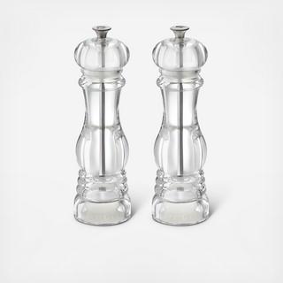 Acrylic Salt and Pepper Mill Set