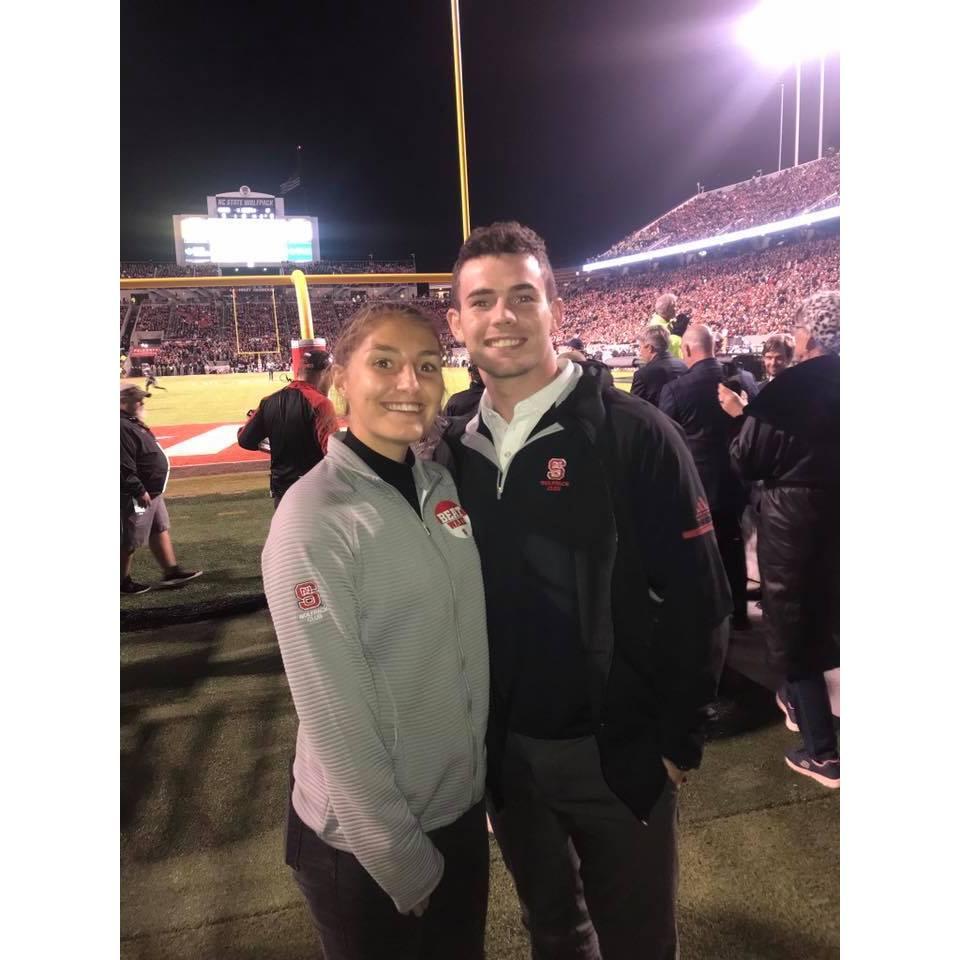 First NC State Football game together - November 2018