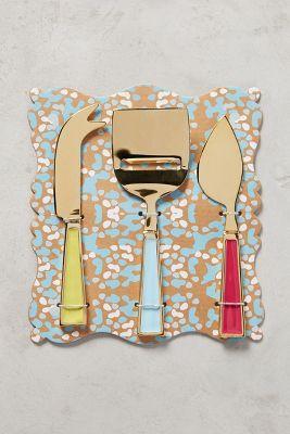 Pastel Palette Cheese Knives