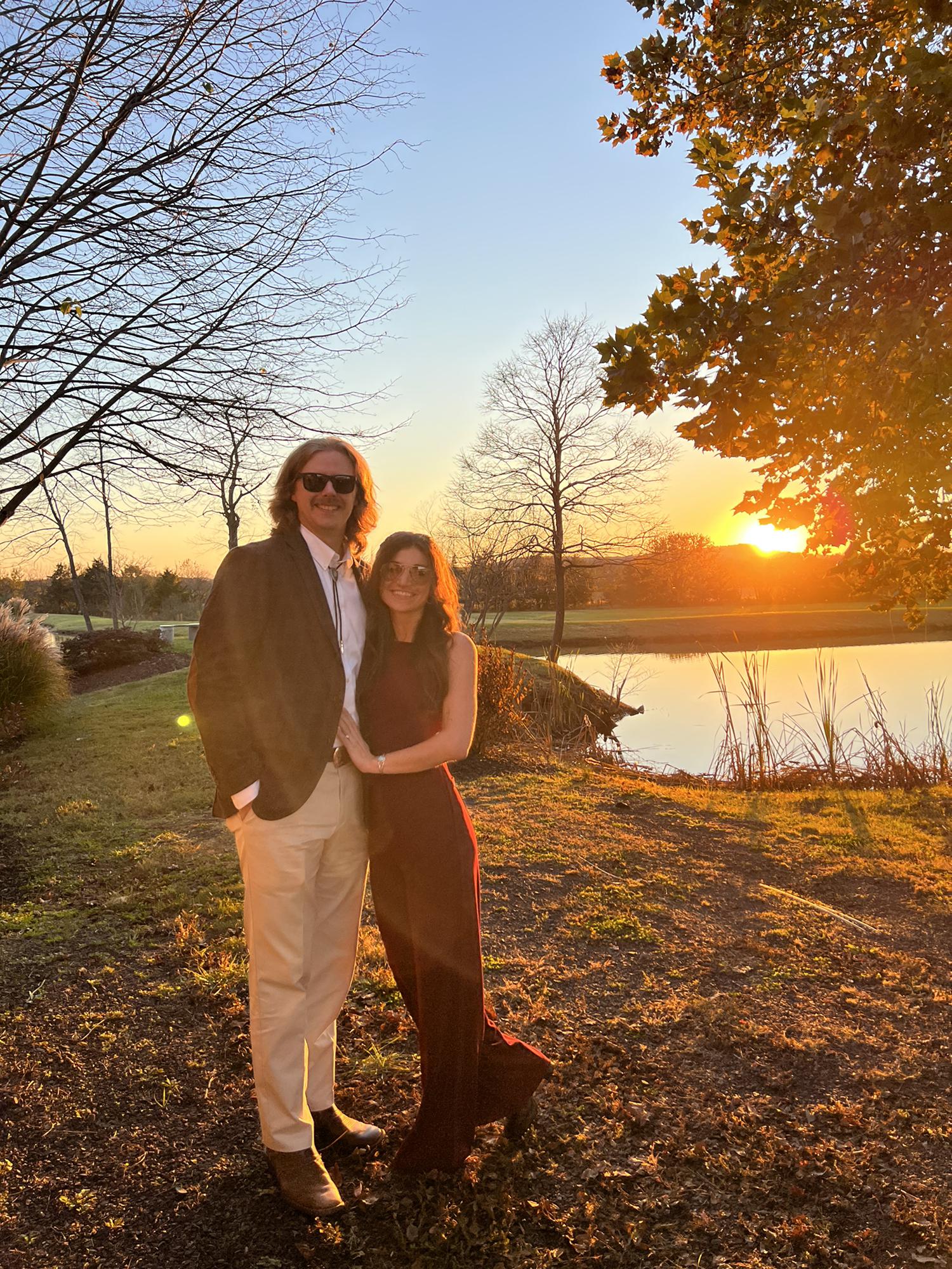 At the Feehan’s wedding