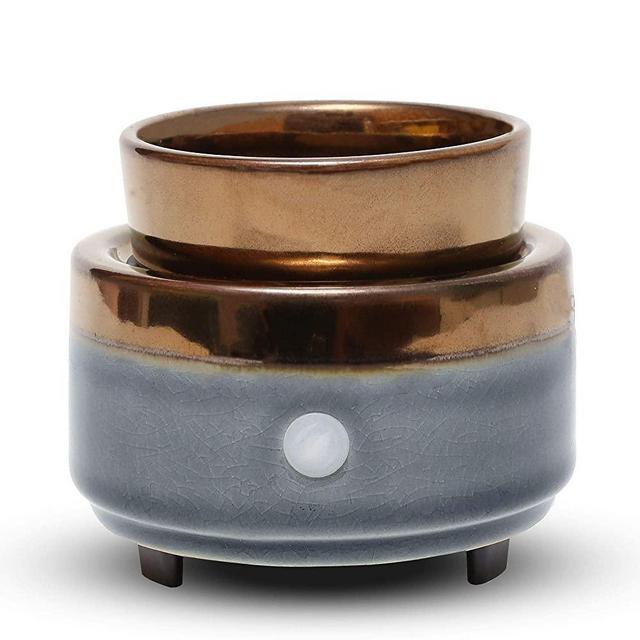 kobodon Ceramic Candle Wax Warmer, Home Fragrance Diffuser, centsy Warmer,2-in-1 Candle Wax Electric Melter and Fragrance Warmer for Warming Scented Candles and with to Freshen Room Spa Home Office