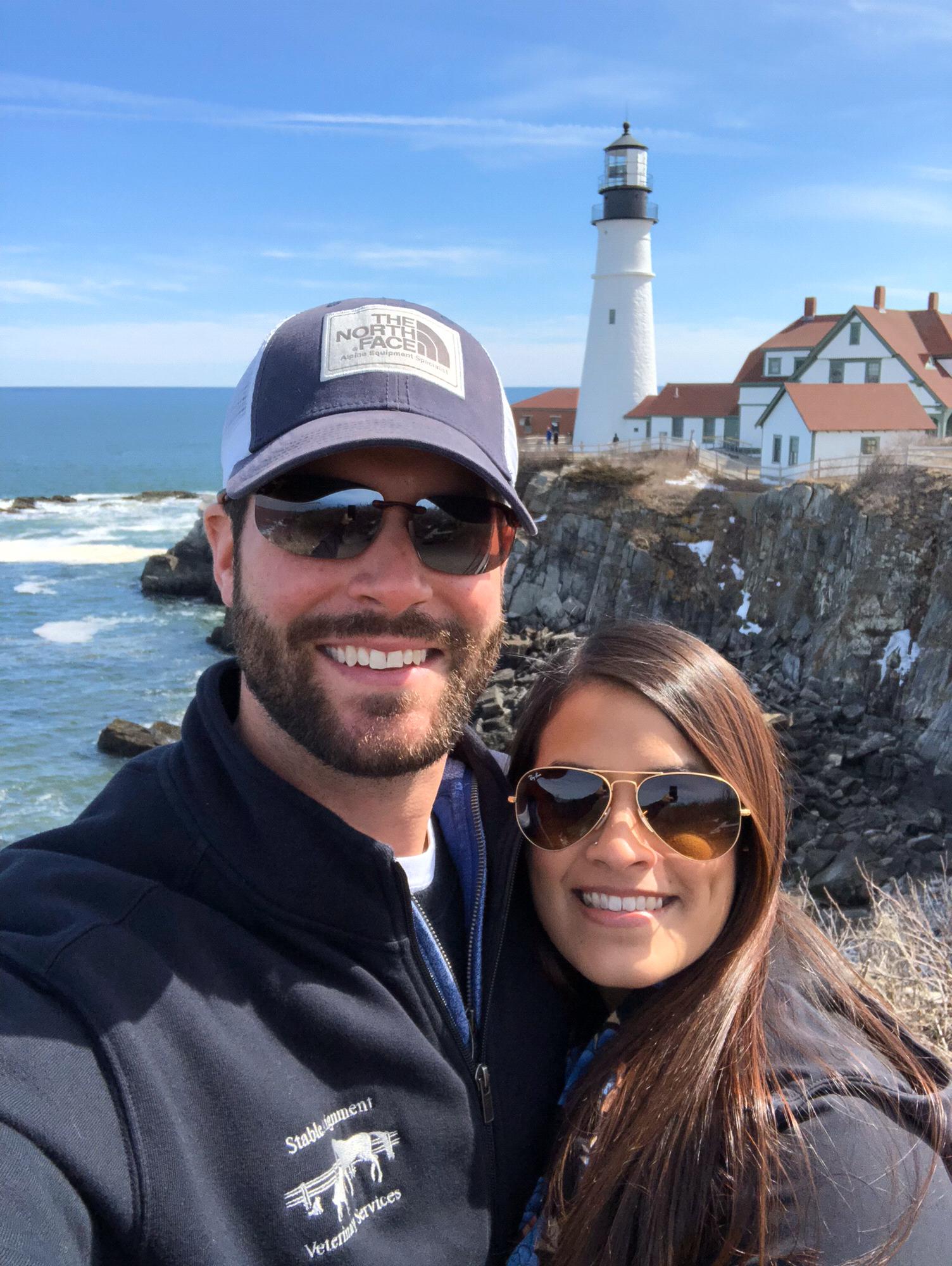 Portland Headlight in Cape Elizabeth.