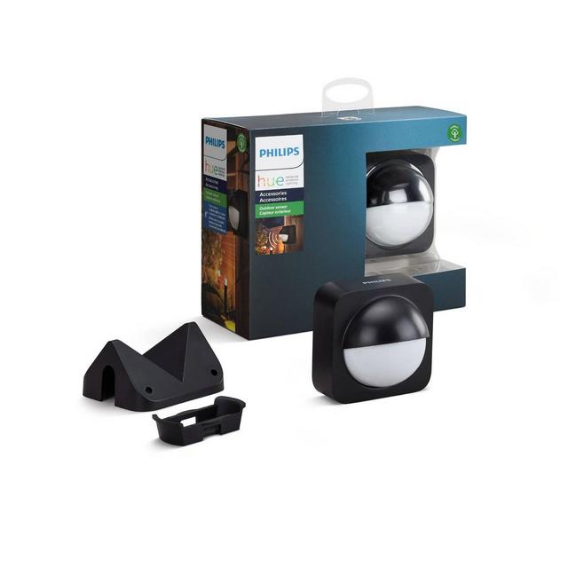 Philips Hue Outdoor Smart Wireless LED Motion Sensor Black