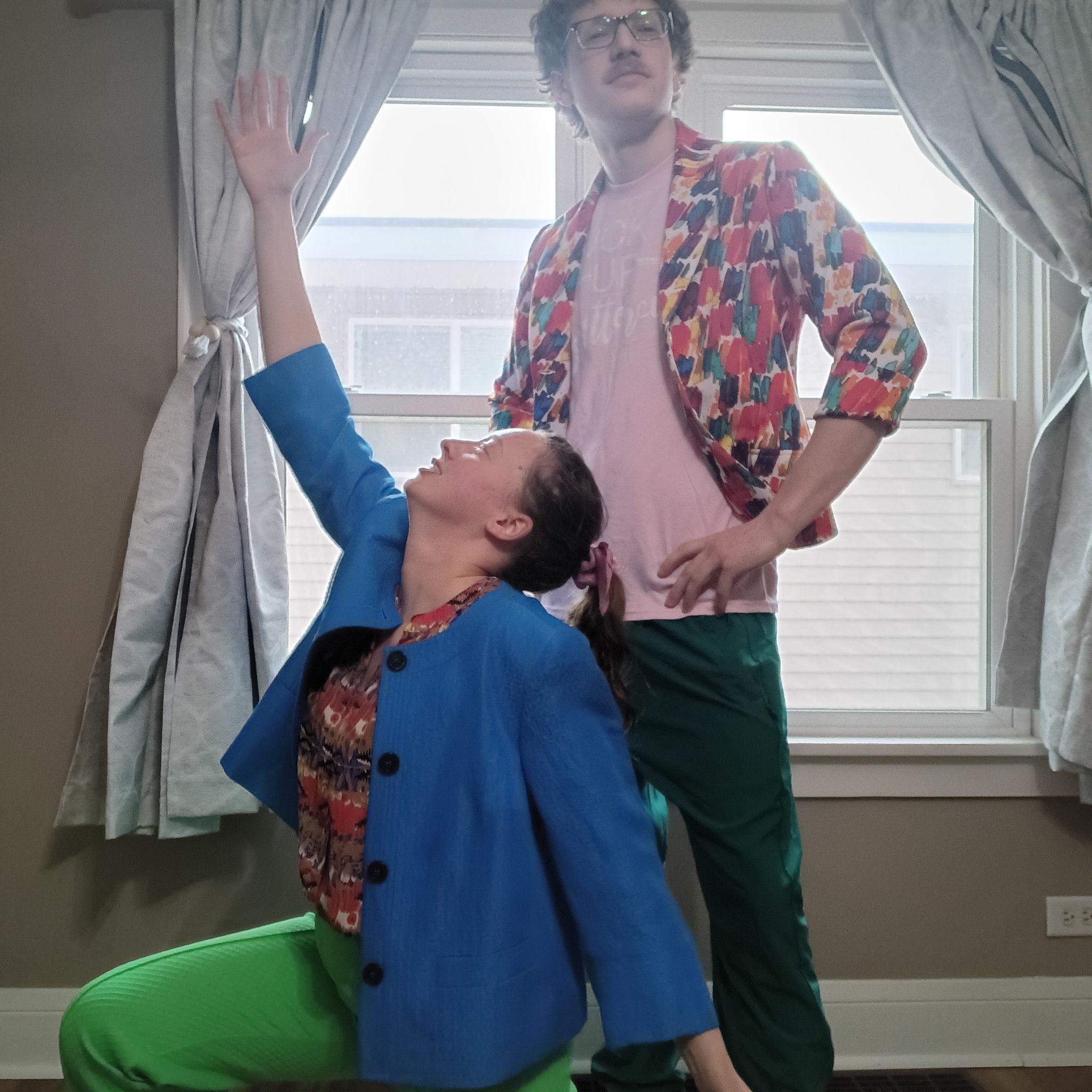 date night, we styled each other