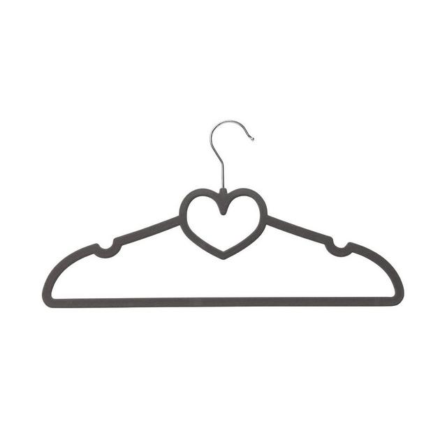 Love Shape Clothes Hangers, Pack of 30