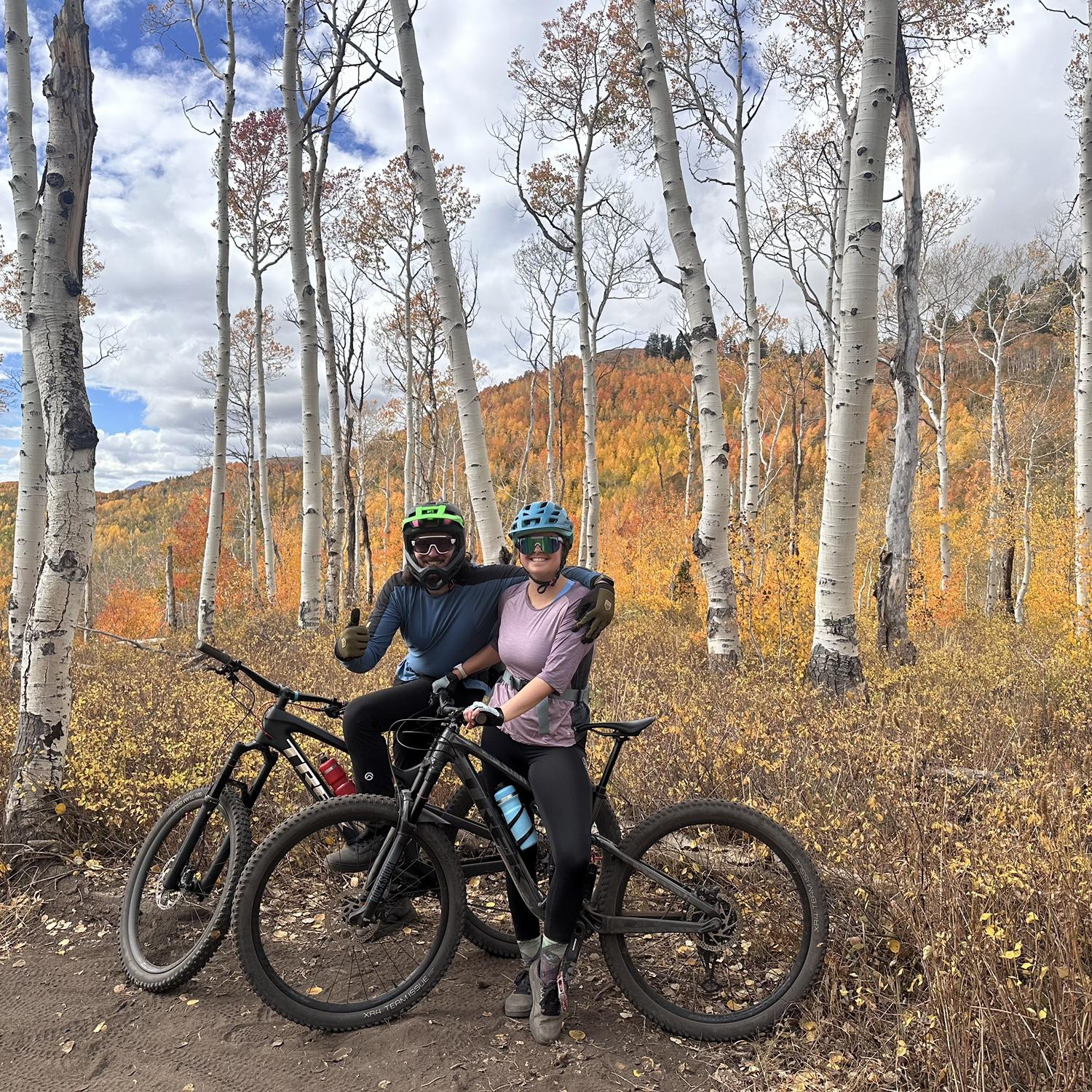 Fall Biking in SLC
