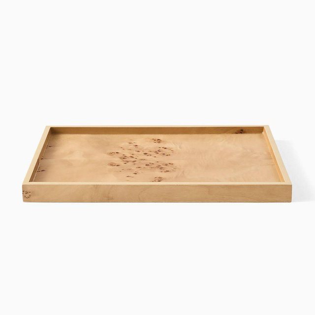 Burl Bath Accessories, Tank Tray, Burl