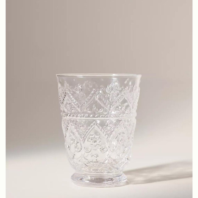 The Bombay Handblown Glass Juice Glasses, Set of 4