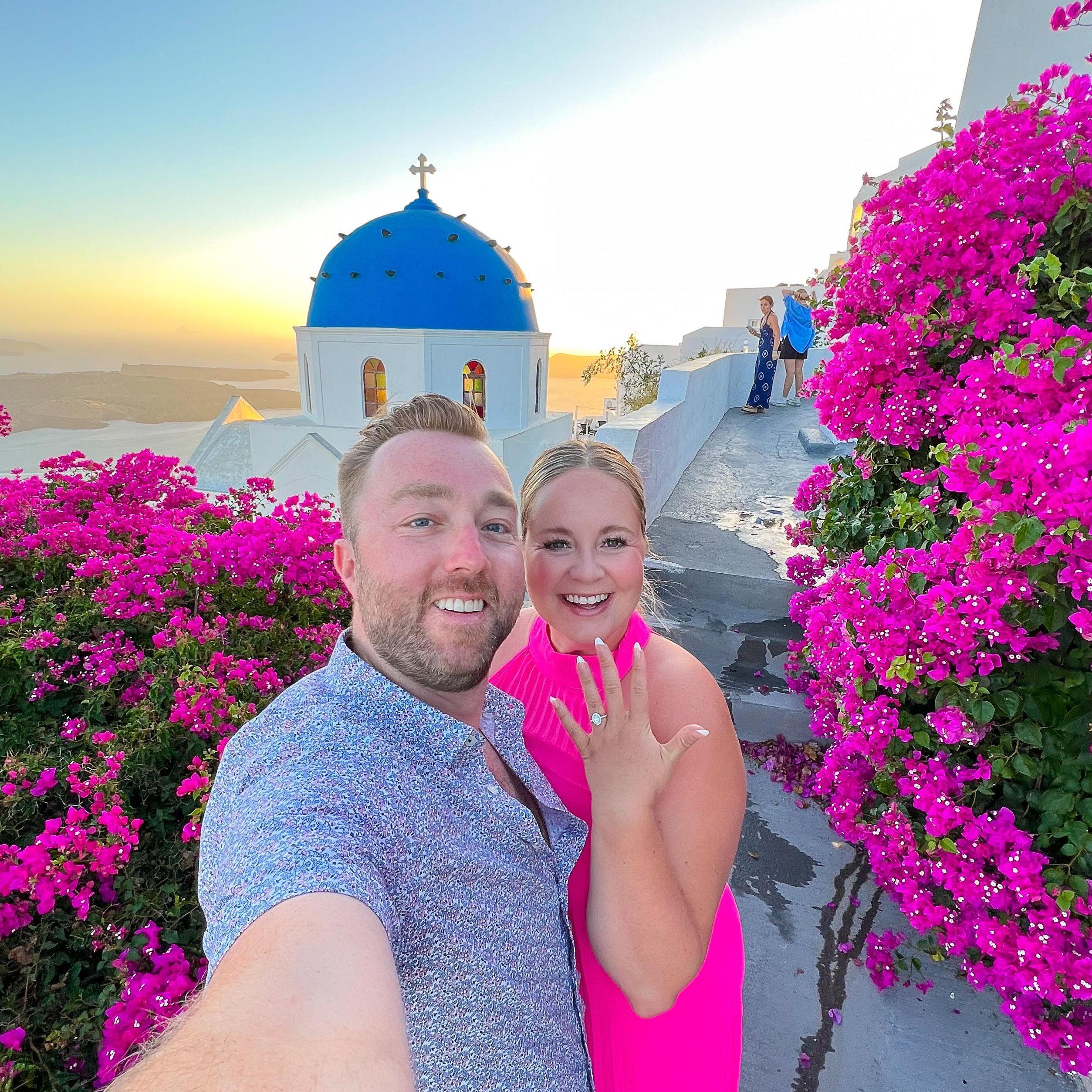 Santorini, Greece - August 2023
