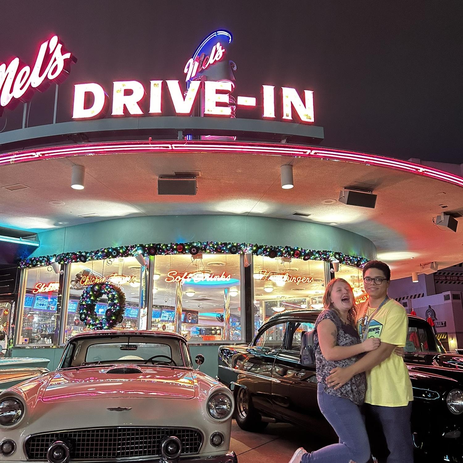 universal studios Christmas Event