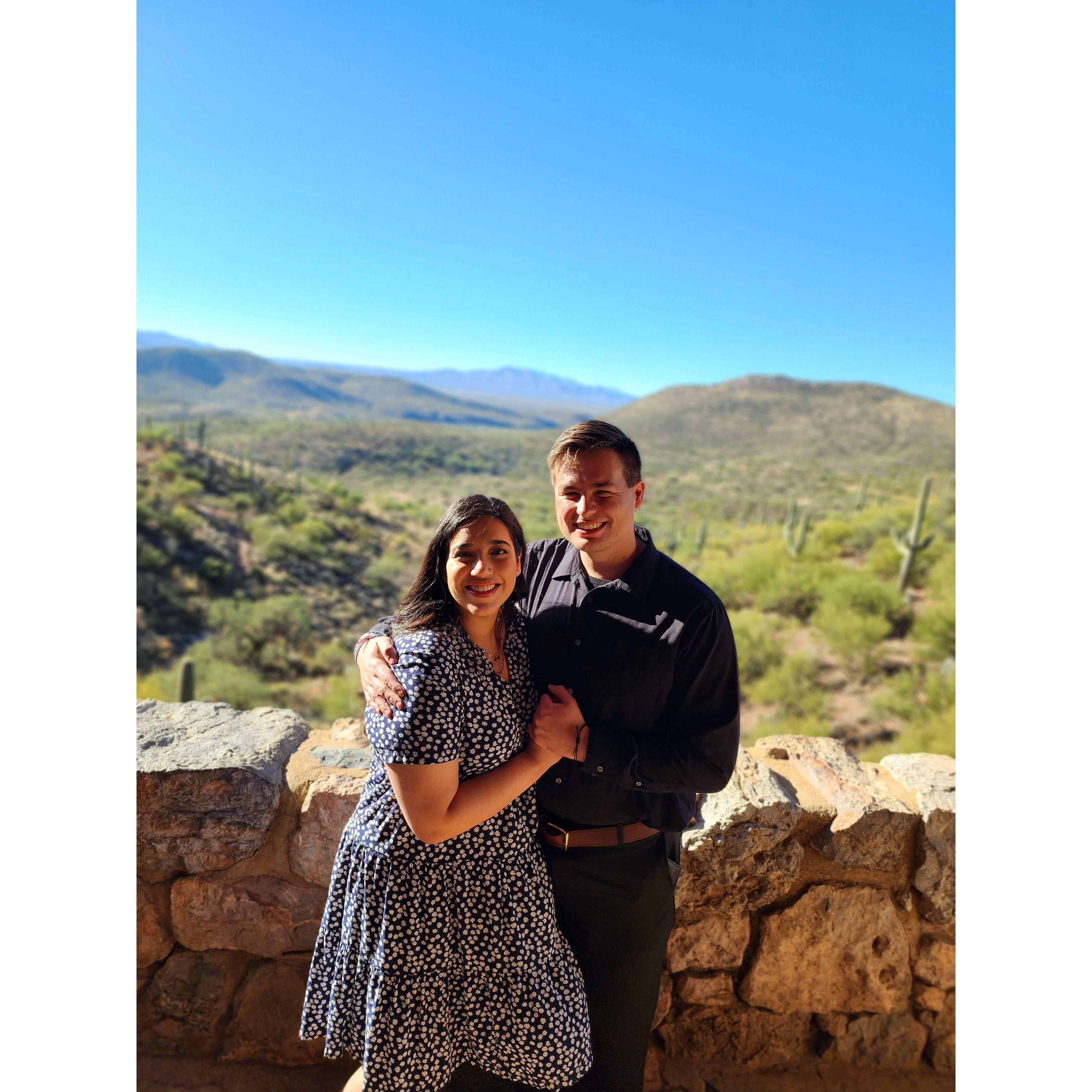 Photo from our engagement.