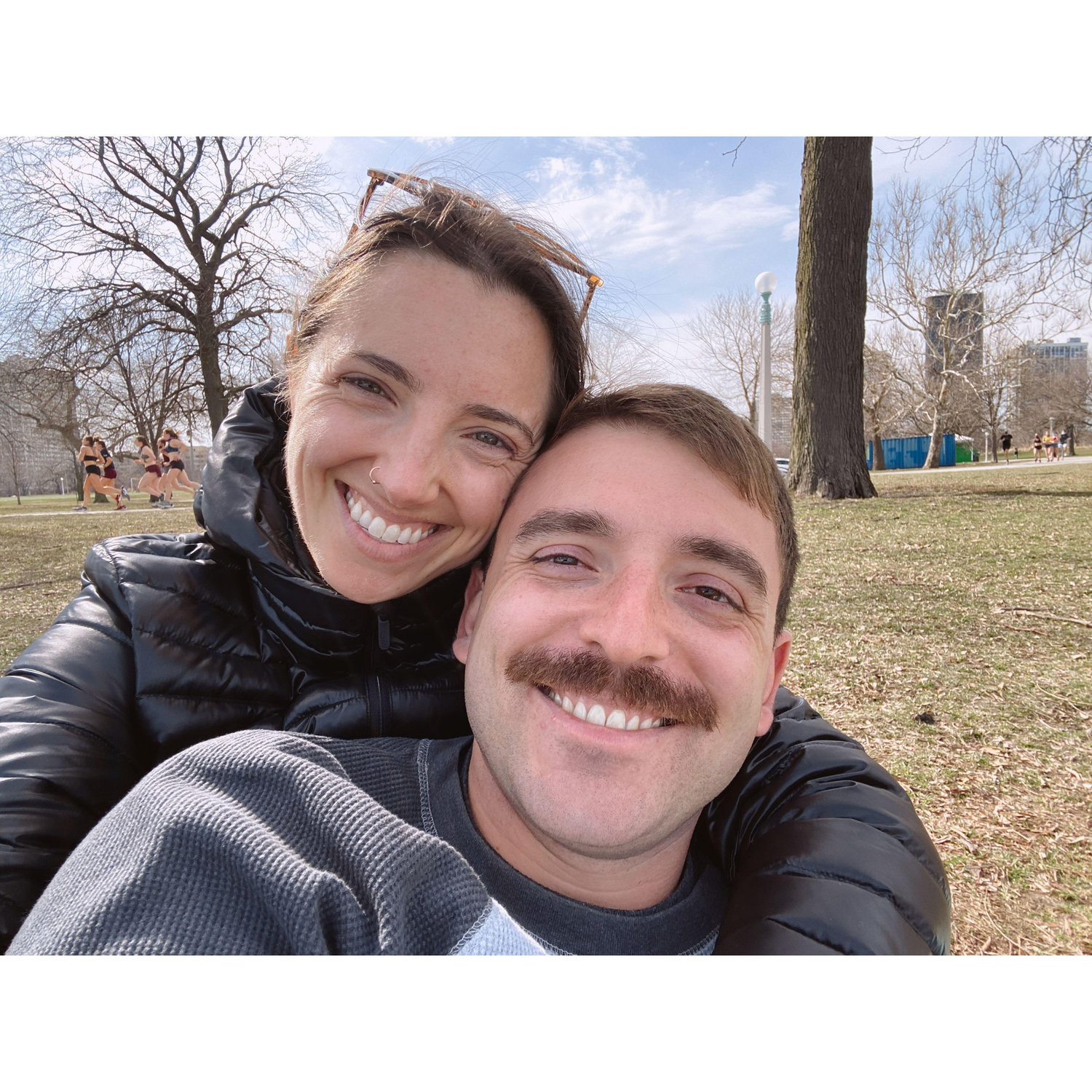 One of the happiest moments β€οΈ Back together after a year apart due to COVID & Japan's travel restrictions. This was one of the hardest years on our relationship, but we made it to the other side βΊοΈ