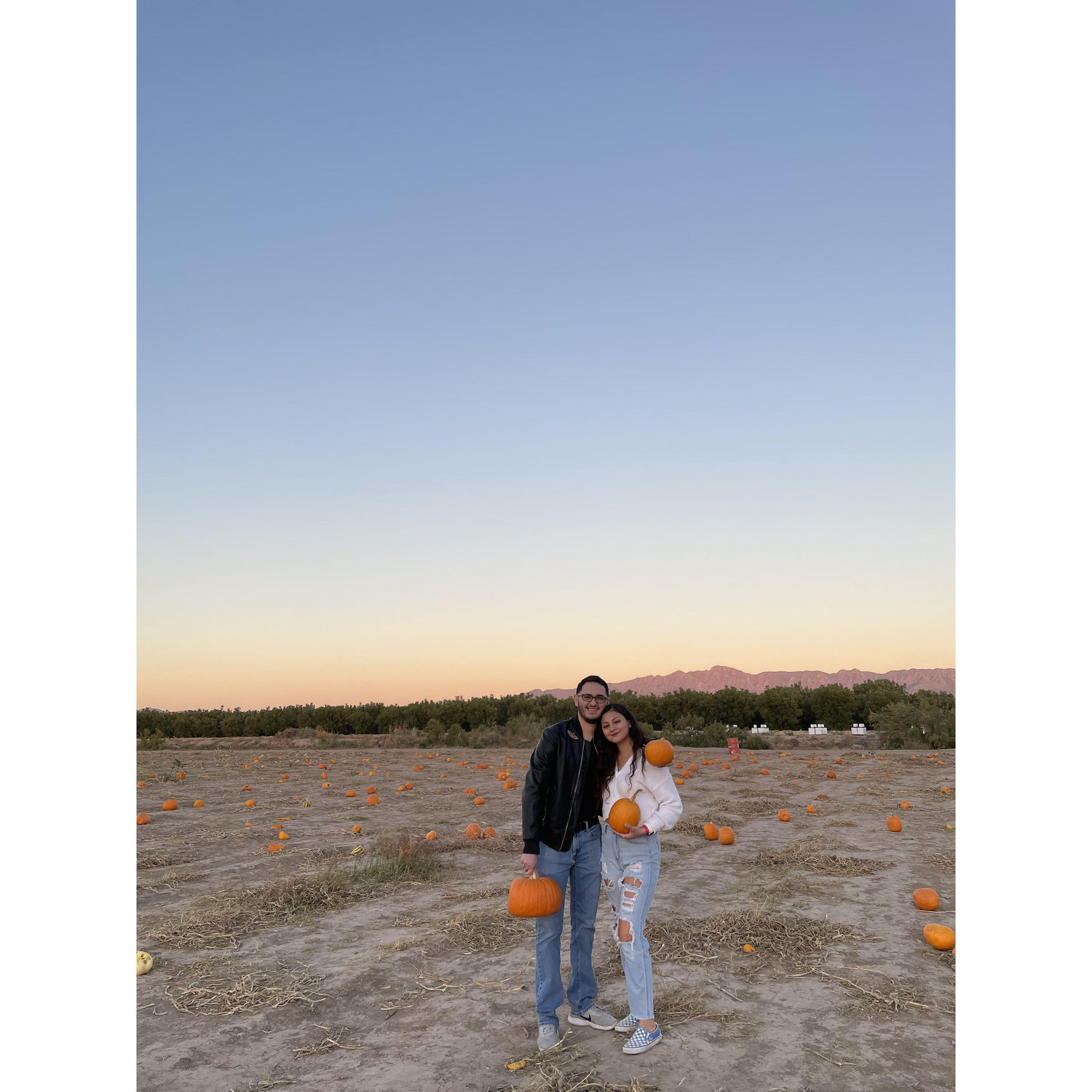 Our first pumpkin patch