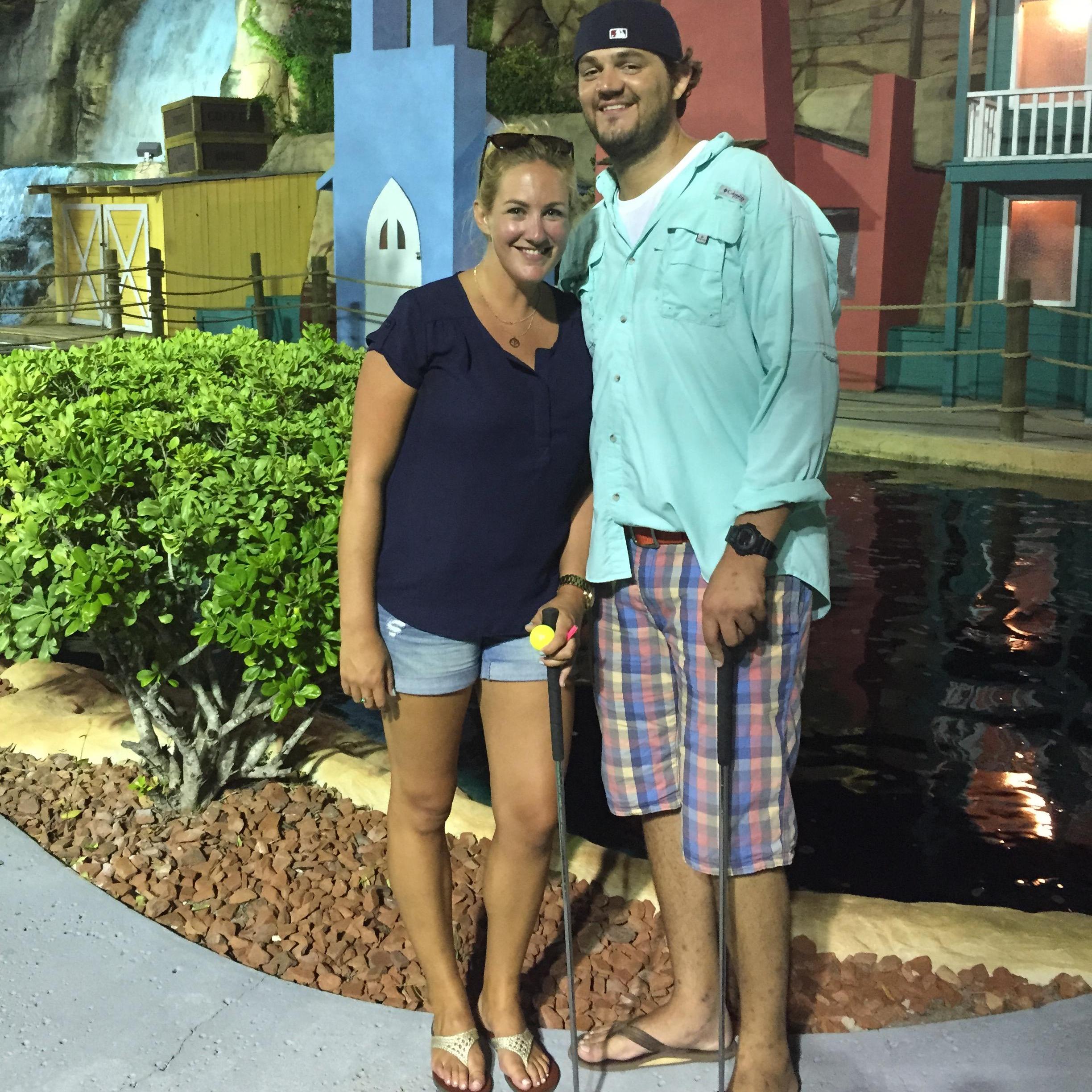 One of our first dates, Myrtle Beach, July 2015