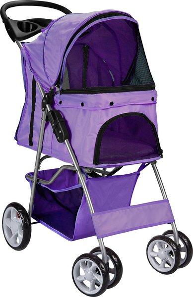 Paws & Pals Folding Dog & Cat Stroller