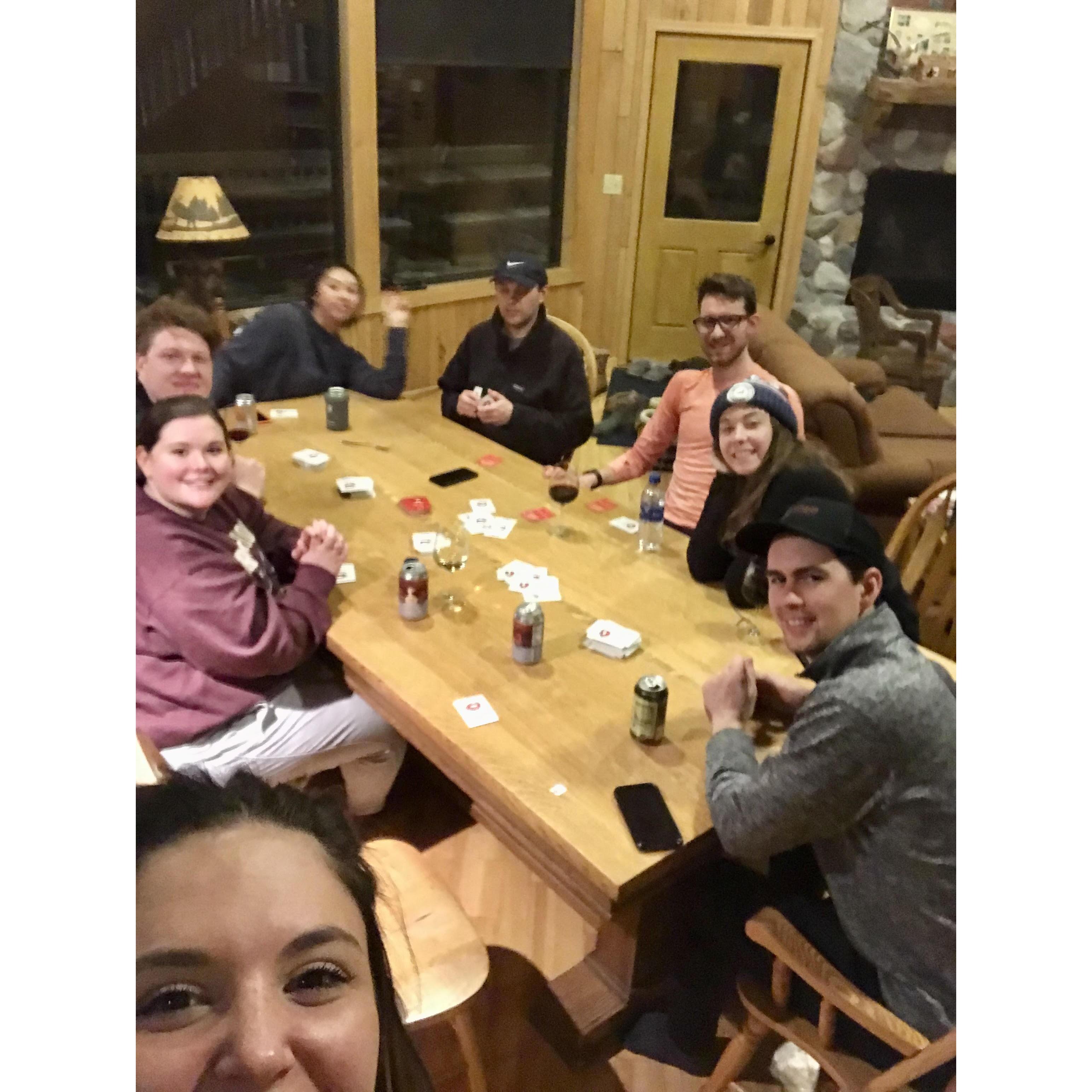 Lutsen ski trip with friends