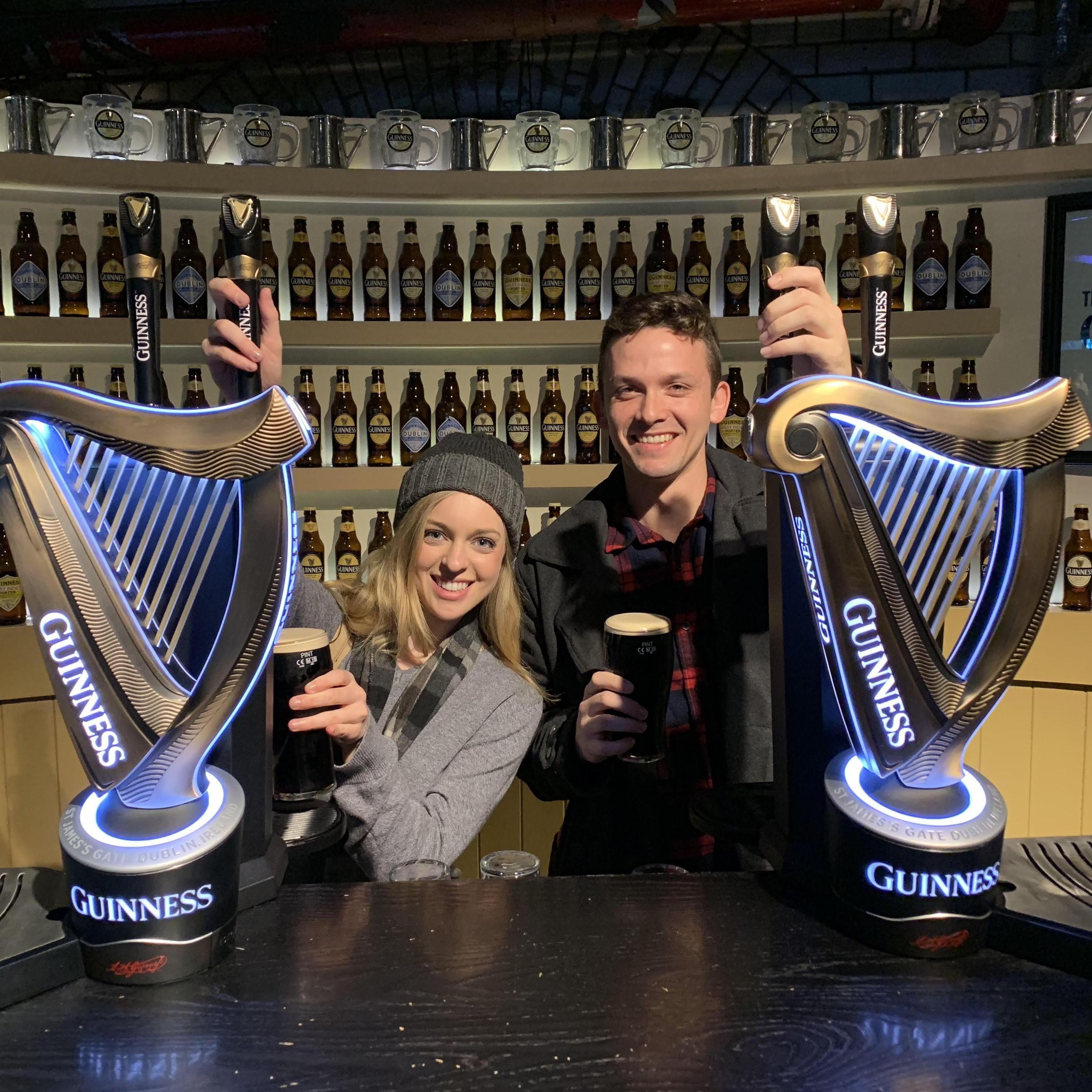 Guinness factory in Ireland