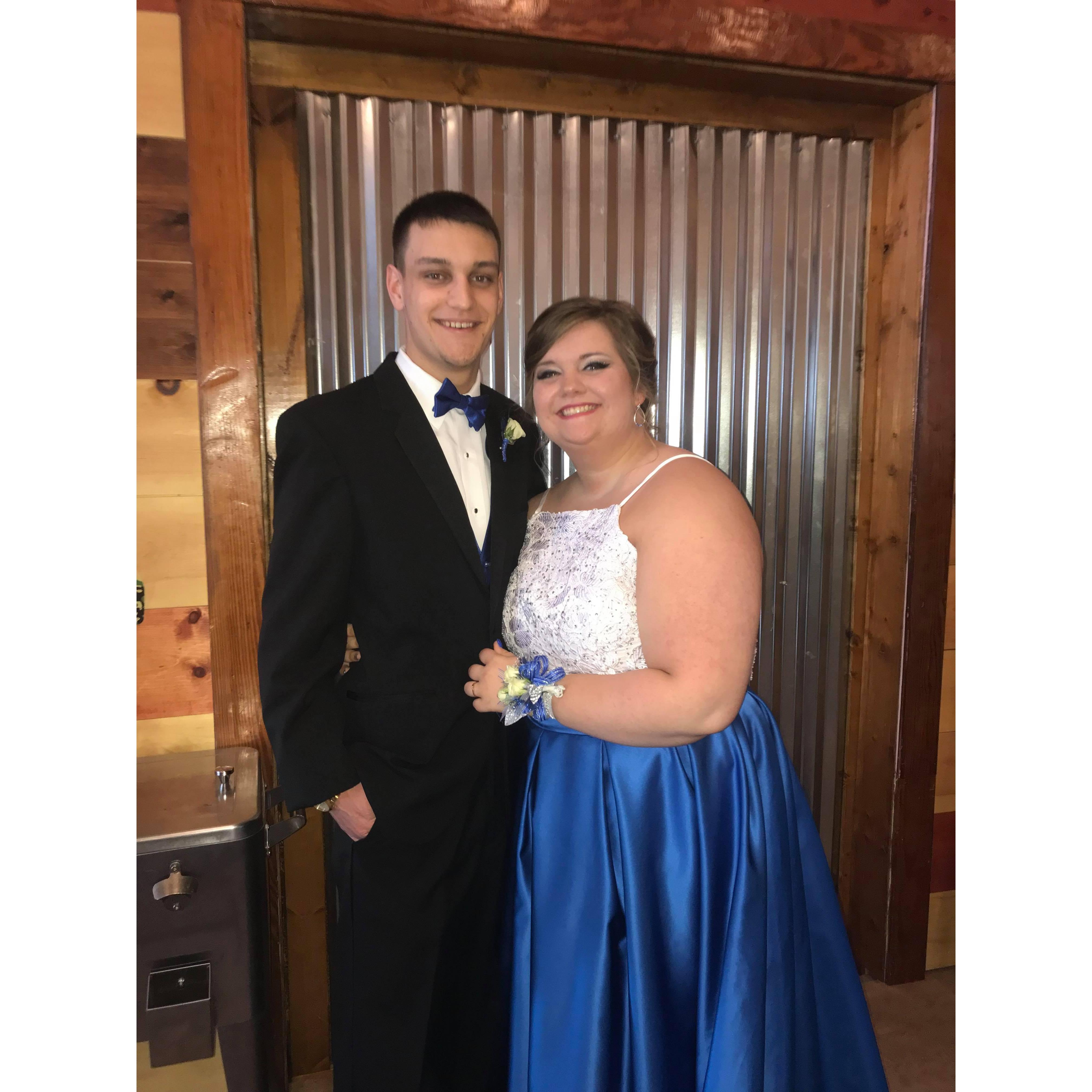 Cierra's senior prom - 2018