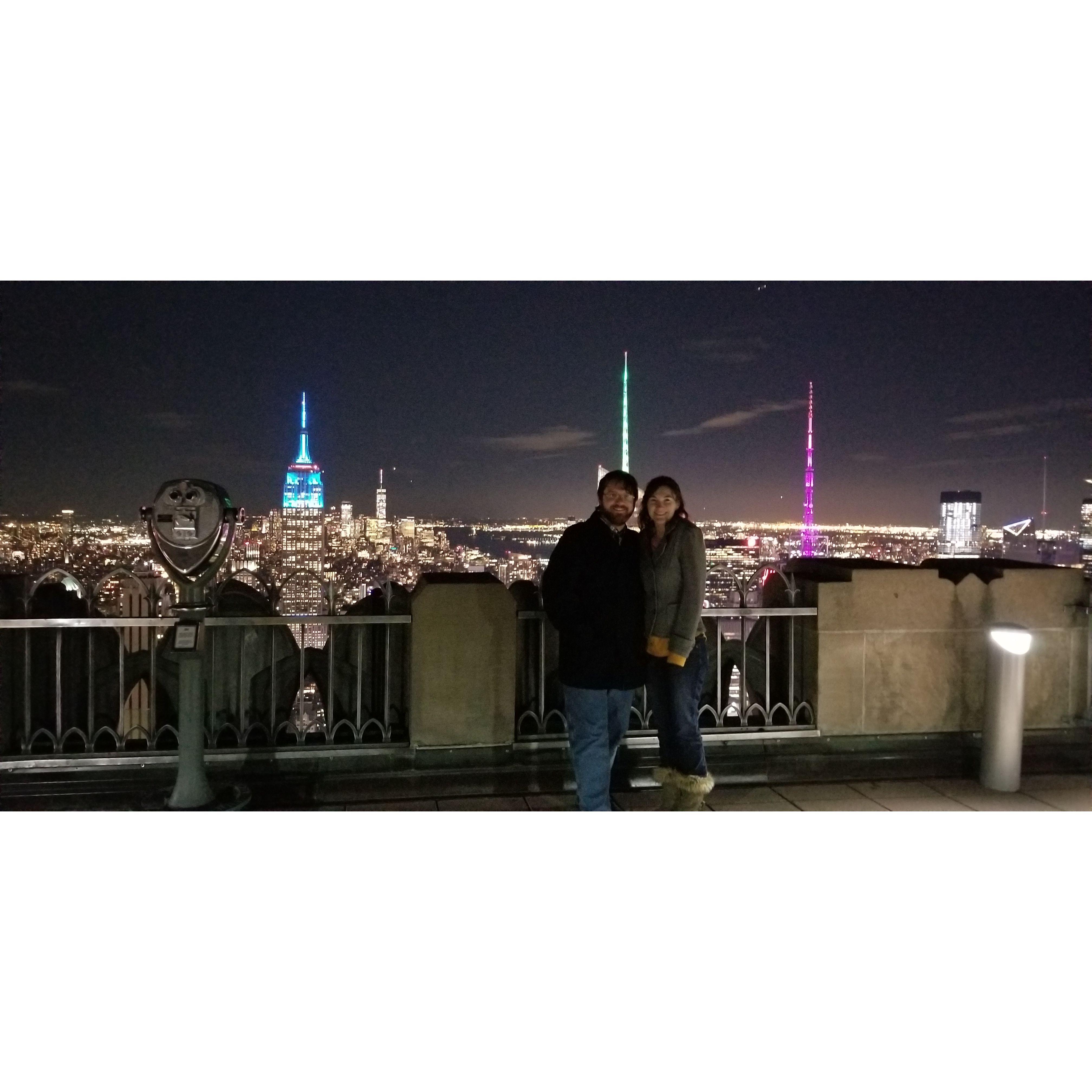 Top of the Rock, NYC, November 2019