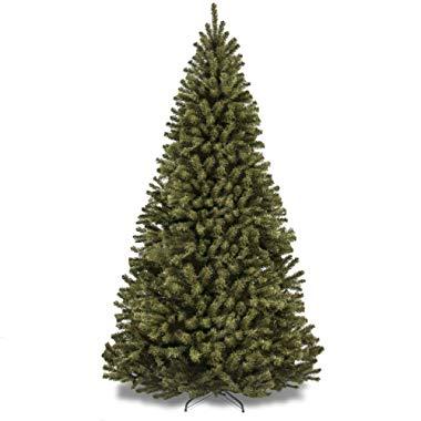 Best Choice Products 7.5ft Premium Spruce Hinged Artificial Christmas Tree w/ Easy Assembly, Foldable Stand