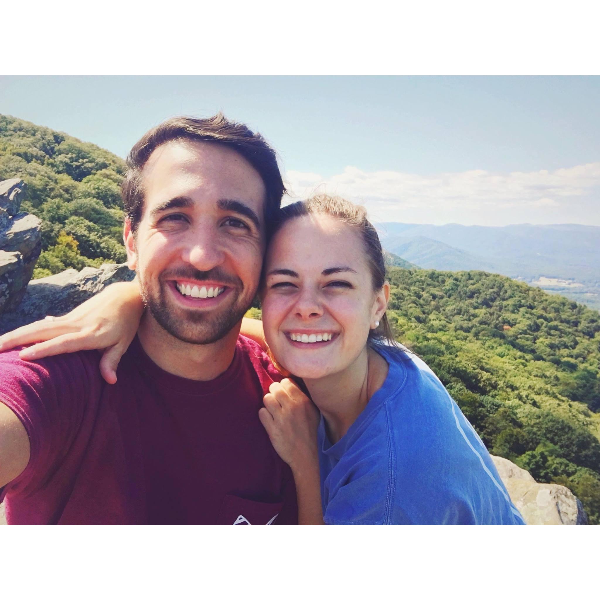 when nick told maddy he wants to be the kind of guy who says "howdy" to strangers | humpback rock | september 2016