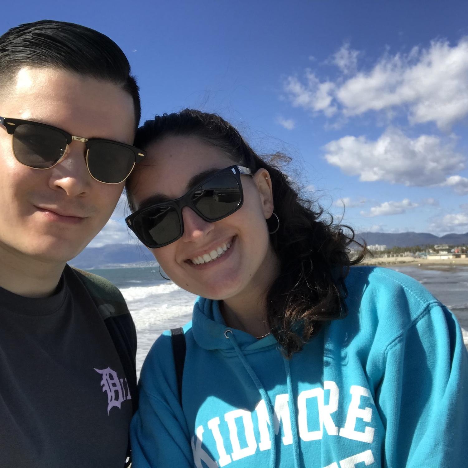 February 2019 - the first selfie we circulated to our parents :-)