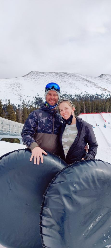 Tubing in Keystone, CO February 2021