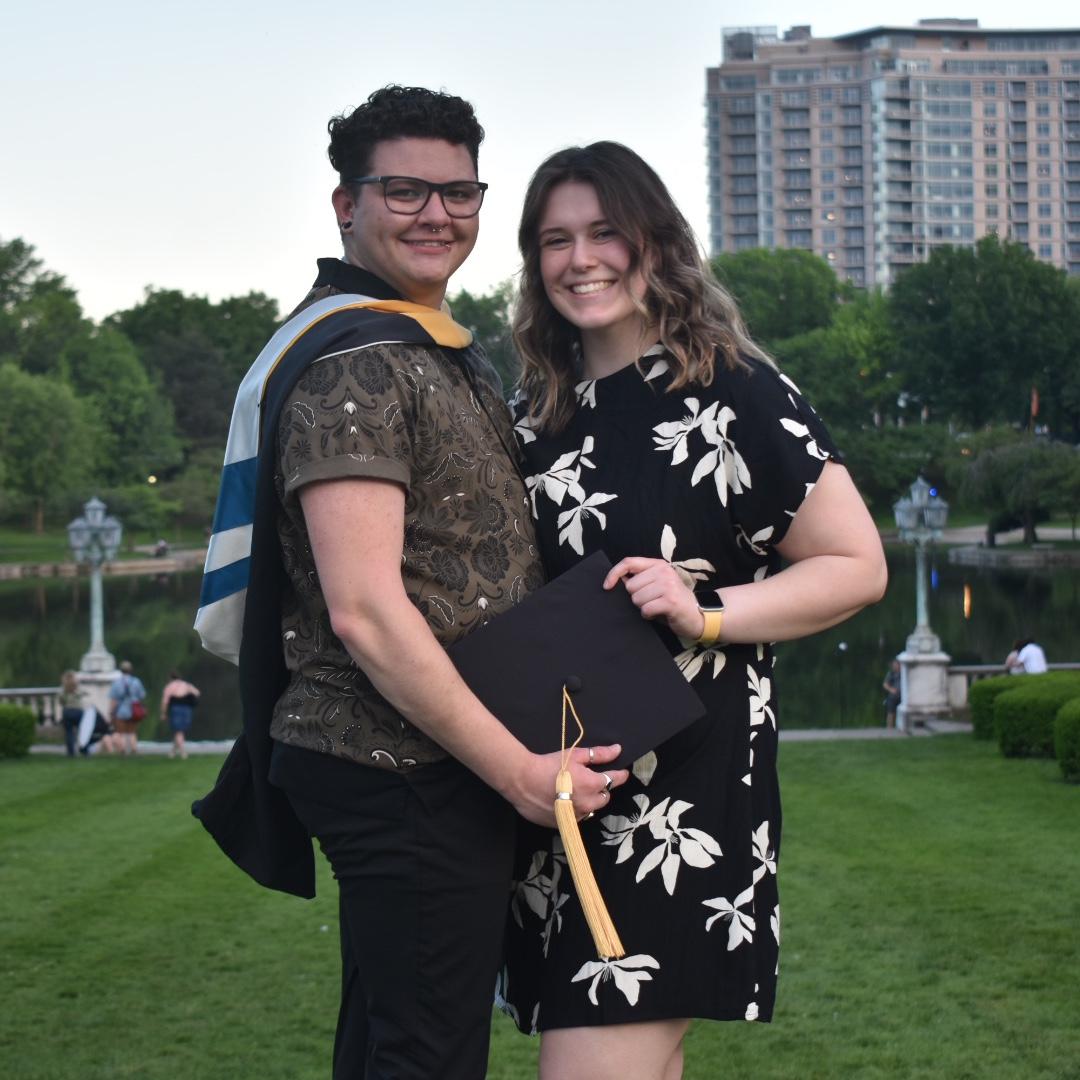 Colby’s Master’s Graduation from Case Western Reserve University